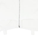 WHITE LAYERED JERSEY BUTTON-DOWN SHIRT