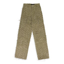TAN HUSK WIDE LEG PANTS