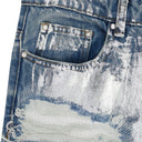 BLUE HEAVY METAL RELAXED-FIT JEANS