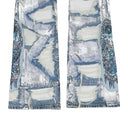 BLUE HEAVY METAL RELAXED-FIT JEANS