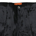 BLACK MRDR MOTO STRAIGHT-FIT JEANS