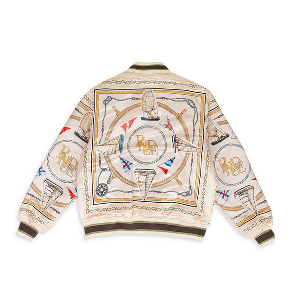 MULTICOLOR NAUTICA SATIN BOMBER