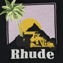 BLACK/CREAM GP VARSITY JACKET