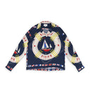 BLUE FLAG SAIL LS SILK BUTTON-DOWN SHIRT