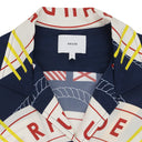 BLUE FLAG SAIL LS SILK BUTTON-DOWN SHIRT