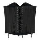 BLACK WINDOW LONGLINE CORSET