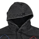 MULTICOLOR INTERTWINED WINDOWS HOODIE