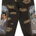 MULTICOLOR BARRIERS BOOTCUT JEANS