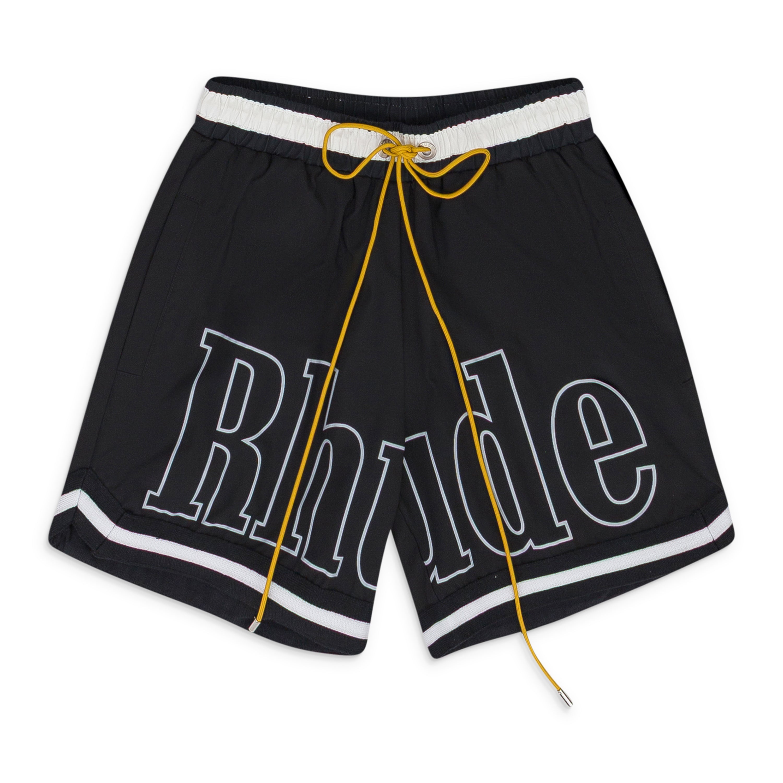 BLACK BASKETBALL SWIM TRUNKS – 1nventory