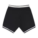 BLACK BASKETBALL SWIM TRUNKS
