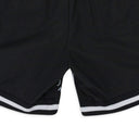 BLACK BASKETBALL SWIM TRUNKS