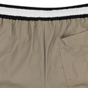 KHAKI BASKETBALL SWIM TRUNKS