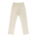 CREAM TOBACCO WIDE LEG TRACK PANTS