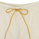 CREAM TOBACCO WIDE LEG TRACK PANTS