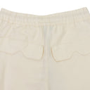 CREAM TOBACCO WIDE LEG TRACK PANTS