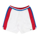 WHITE CHEVRON TRACK SHORTS