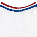 WHITE CHEVRON TRACK SHORTS