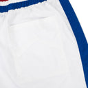 WHITE CHEVRON TRACK SHORTS