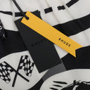 BLACK STRADA SILK SHORTS