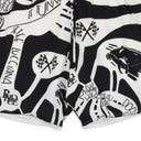 BLACK STRADA SILK SHORTS