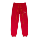 RED TERRY SWEATPANTS