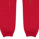 RED TERRY SWEATPANTS