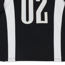 BLACK/WHITE CICLISMO JERSEY T-SHIRT