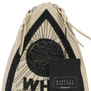 OFF-WHITE EMBROIDERED CROSSBODY BAG