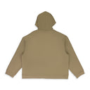 GREEN PATCHED HOODED SWEATSHIRT