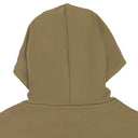 GREEN PATCHED HOODED SWEATSHIRT