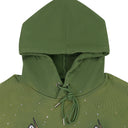 GREEN FLAME GLASS HOODIE