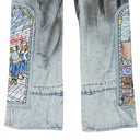 BLUE HIT STRAIGHT-FIT JEANS