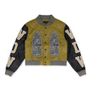 MUSTARD NAMESAKE VARSITY JACKET