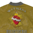 MUSTARD NAMESAKE VARSITY JACKET