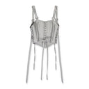 GREEN TAILORED DEEP NECK CORSET