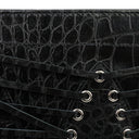 BLACK ARCH TOTE XL MESSENGER BAG