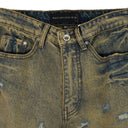 RUST GNARLY STRAIGHT-FIT JEANS