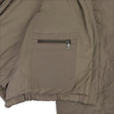 GRAY EMBROIDERED BOMBER