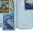 BLUE ETERNITY LEATHER JACKET