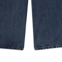 INDIGO WINGED LOGO BOOTCUT JEANS