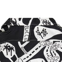 BLACK/WHITE STRADA SILK LS BUTTON-DOWN SHIRT