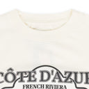 WHITE AZUR MIRROR T-SHIRT