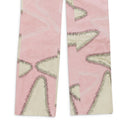 GRAY AMALGAMATED LEATHER PANTS