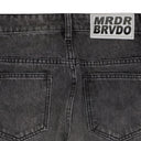 BLK CENTRALIZED HARDWARE STRAIGHT-FIT JEANS