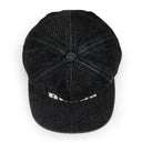 BLACK DENIM LOGO BASEBALL CAP