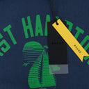NAVY HAMPTON REGATTA CREWNECK SWEATSHIRT