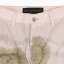 PINK DARNING POCKET PANTS