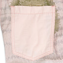 PINK DARNING POCKET PANTS
