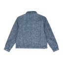 INDIGO WOVEN TRUCKER JACKET