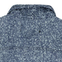 INDIGO WOVEN TRUCKER JACKET